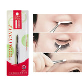 Fangling Professional Precision Stainless Steel Eyebrow Tweezers - TW06
