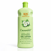 RDL Cucumber Extract Brightening Hand & Body Gel Lotion - 600ml