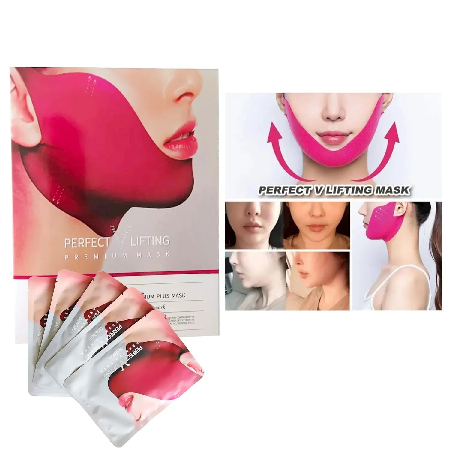 Chovemoar Perfect V Lifting Premium Plus Face Mask CM-155 Chovemoar Perfect V Lifting Premium Plus Face Mask CM-155
