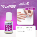 Caronia Nail Care Nail Hardener & Base Coat - 30ml