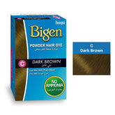 Bigen Dark Brown Hair Dye Powder - 6g