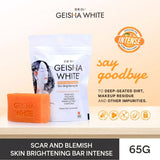Geisha White Intense Scar & Blemish Skin Brightening Soap - 65g
