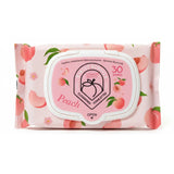 Ushas Peach Makeup Remover Cleansing Towelettes - 30s