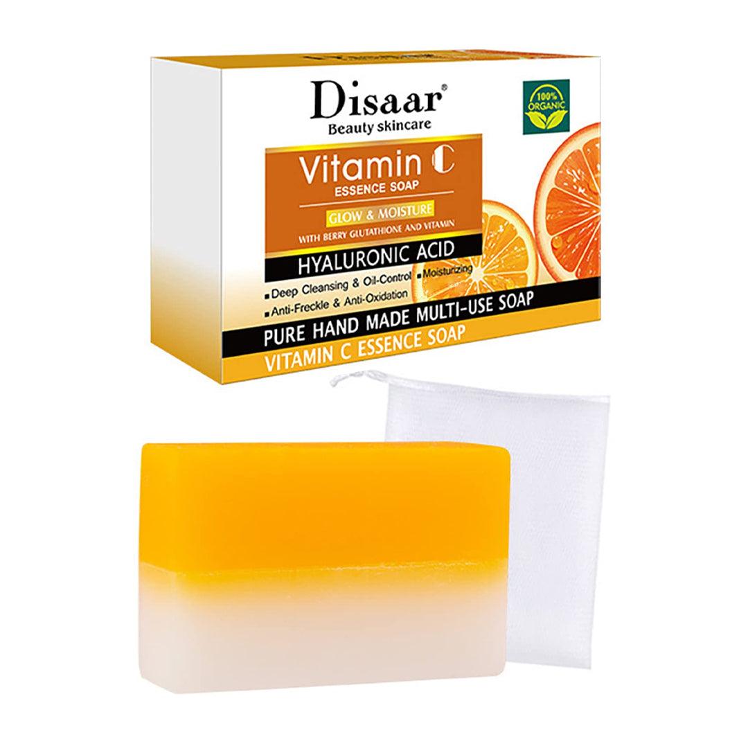 صابون ديسار فيتامين سي وحمض الهيالورونيك - 100 جرام صابون ديسار فيتامين سي وحمض الهيالورونيك - 100 جرام