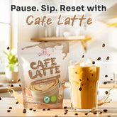 Glowming Cafe Latte Coffee Powder Drink Mix - 10 Sachets x 20g