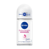 Nivea Extra Bright Radiant & Smooth Deodorant Roll-On - 50ml