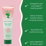 Camille Rose Rosemary Oil Strengthening Hair + Scalp Cleanser - 251ml