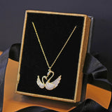 Unique Design Golden Stainless Steel Necklace with pendant - FJ4217