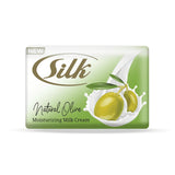 Silk Nature Olive Moisturizing Milk Cream Soap - 120g x 6 Pcs