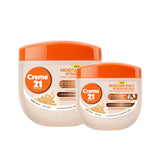 كريم 21 مرطب غني بالكاكاو - 300 مل + 100 مل