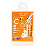 Kiss Beauty Vitamin C+ Antioxidant Radiance Face Mask - 30ml (3+1) Offer
