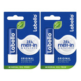 Labello Lip Balm Moisturising Original - 4.8g × 2 Pcs (Offer)