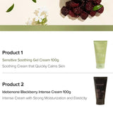 Mary & May Soothing Gel + Blackberry Cream Duo Set - 100g × 2Pcs