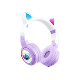 سماعة رأس لاسلكية RGB Light Cat XY-236