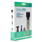 Daling Multi Function 4 in 1 Men's Grooming Kit DL-7109