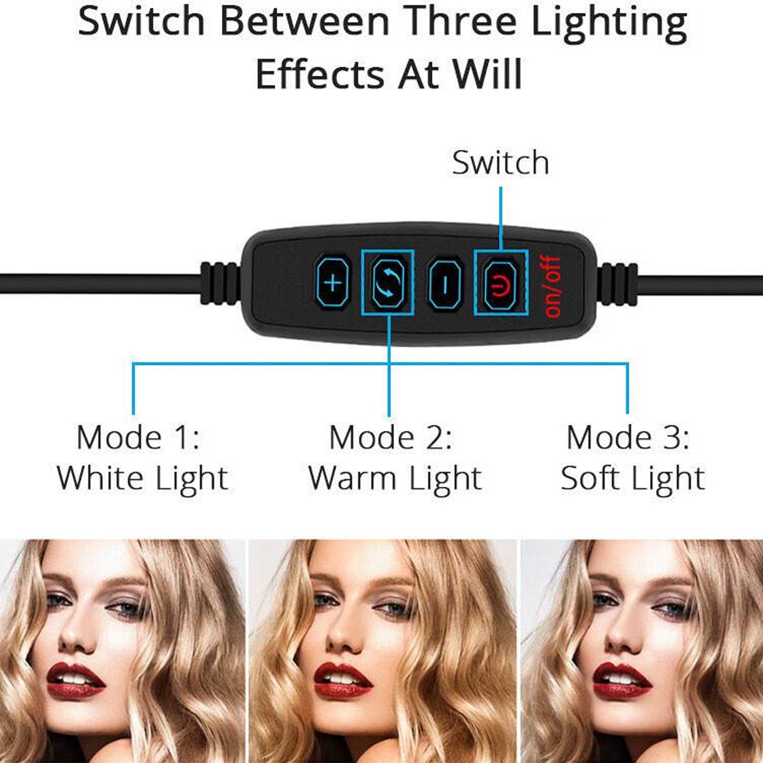 Ring Fill LED Selfie Beauty Light 26CM DX-260 Ring Fill LED Selfie Beauty Light 26CM DX-260