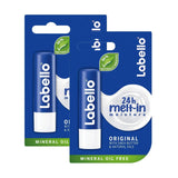 Labello Lip Balm Moisturising Original - 4.8g × 2 Pcs (Offer)