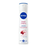 Nivea Fresh Cherry Antibacterial Deodorant Body Spray - 150ml