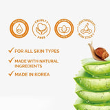 Luxe Organix Aloe Vera & Snail Soothing Gel - 100ml