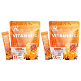Wink White Vitamin C Coenzyme Q10 - 12g × 15 Sachets (1+1) Offer