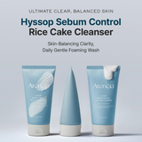 Arencia Hyssop Sebum Control Rice Cake Cleanser - 150g