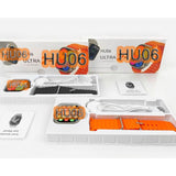 ساعة ذكية بشاشة كبيرة HU06