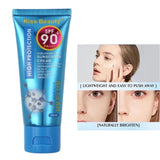 كريم واقي من الشمس بحمض الهيالورونيك من كيس بيوتي بعامل حماية من الشمس 90+ PA+++ - 60 مل