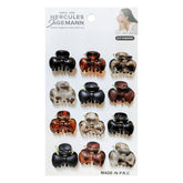 Unique Design Hair Claw Clips - 12 Pcs (C118)