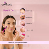 CONCORD Facial & Eyebrow Razors 3 Pack - CER01