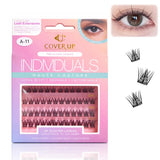 رموش عنقودية ثلاثية الأبعاد لاصقة مسبقًا Cover Up A-13