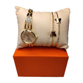 Luxury Women Wrist Watch With Bracelet - WB4