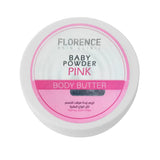Florence Baby Powder Pink Body Butter Moisturizing - 200ml
