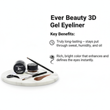 Ever Beauty 3D Gel Eyeliner - 3g × 2Pcs