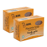 RDL Placenta Soap With Moisturizer For Body - 150g (1+1) Offer