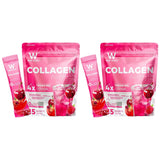 Wink White Collagen Pink Glow Plus - 12g × 15 Sachets (1+1) Offer