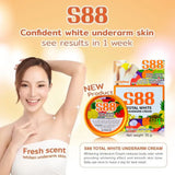 S88 Total White Underarm Cream - 35g (Thailand)