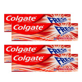 Colgate Fresh Confidence Xtreme Red Gel Toothpaste - 4Pcs x 75ml