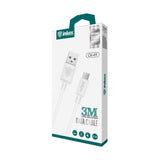 كابل بيانات سريع وطويل من نوع C من إنكاكس بطول 3 أمتار CK-49