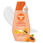 Creme 21 Papaya Brightening 48H Moisture Body Lotion - 400ml