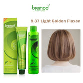 Bremod 9.37 Light Golden Flaxen Color With Oxidizer - 100ml+100g