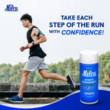 Milcu Sports Deodorant For Underarm & Foot Powder - 80g