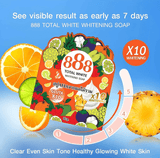 888 Total White 10X Whitening Soap - 80g - Pinoyhyper