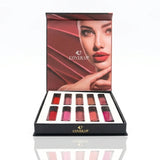 Cover Up Artist Silk Matte Lipgloss Beauty Set - 6g × 10Pcs