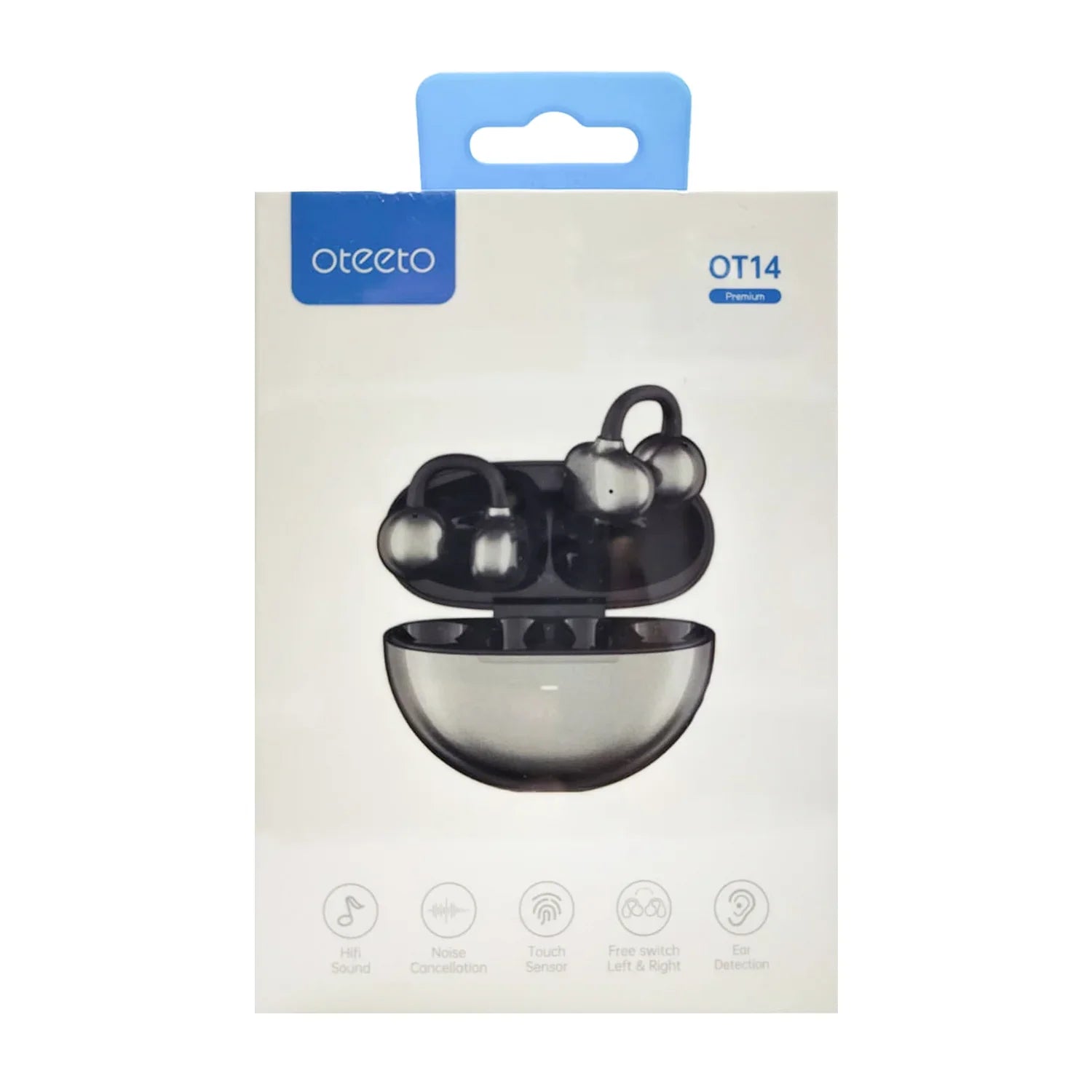 Oteeto Dual Device Connection Wireless Earphone - OT14 Oteeto Dual Device Connection Wireless Earphone - OT14