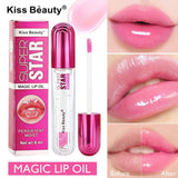Kiss Beauty Super Star Magic Lip Oil – Glossy & Hydrating