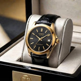 Casio Classic Analogue Black Leather Strap Watch - LTP1183