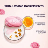 Lux Radiant Glow Rose Soap Bar - 4 x 100g (Offer)