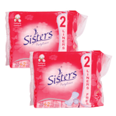 Sisters Panty Liner Cottony Comfort - 20 + 2 Pads x 2 Pcs