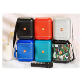 Portable Wireless Speaker with Microphone & Carry Strap - TG523K
