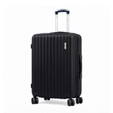 Antler Clifton Black 26-Inch Check-In Suitcase - DQ-LS01